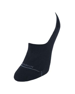 Marcoliani Pima Cotton Solid Invisible Touch Sock Liners - Blue