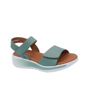 Eric Michael Augusta Open-Toe Sandal - Green