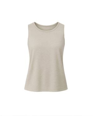 J'Envie/Eli Haven Shell Tank Top - White
