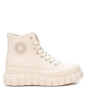 Xti Casual High Top Sneakers - Natural