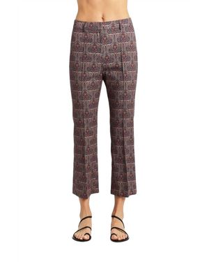 Drew Angelica Printed Pant - Brown