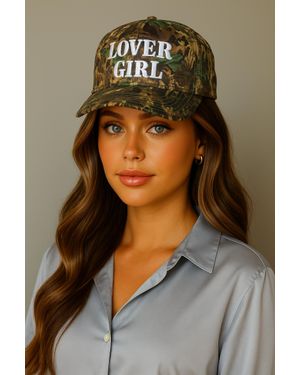 Friday + Saturday Lover Girl Trucker Hat - Multicolor