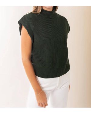 En Saison Karalie Knit Sweater - Green