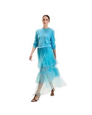 Cynthia Rowley Odette Skirt - Blue