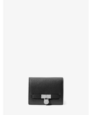 Michael Kors Hamilton Moderne Small Leather Wallet - White