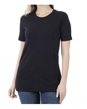 Zenana Crew Neck T-Shirt - Black