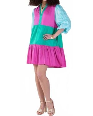 Emily Mccarthy Frankie Bangle Dress - Pink