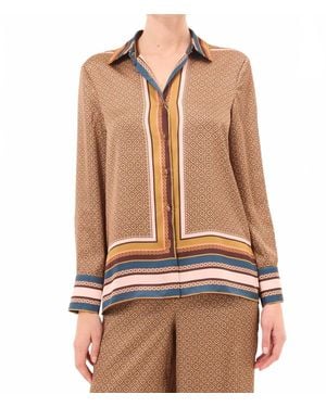 MISA Los Angles Brook Top - Brown