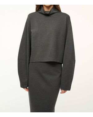 STAUD Binoche Top - Gray