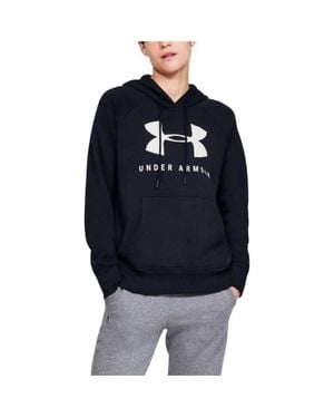 Under Armour Rival Fleece Sportstyle Graphic Hoodie - Blue