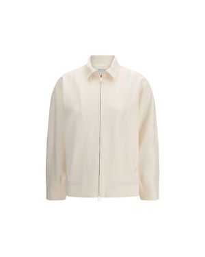 Max Mara Pure Polyamide Shell Jacket - Natural
