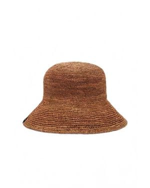 Rag & Bone Jade Rollable Hat - Brown