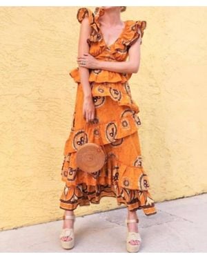LOVE THE LABEL Gigi Dress - Orange