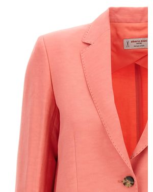 Alberto Biani Viscose Blazer - Pink