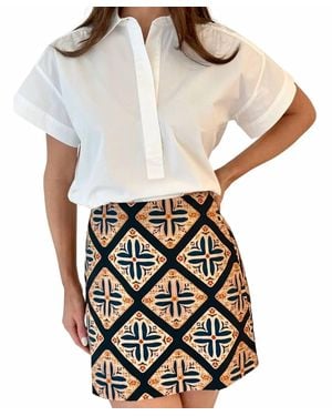 Laroque Chandler Mini Skirt - White