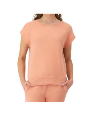 Champion Short Sleeve Crewneck Sweatshirt - Orange