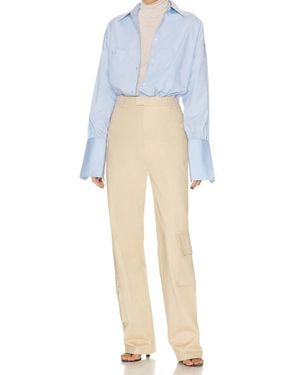 Helsa Chino Cargo Pants - White