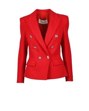 Alexandre Vauthier Cotton Polyamide Jacket - Red