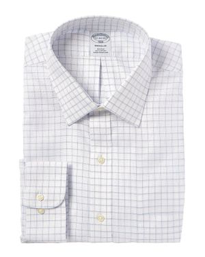 Brooks Brothers Regular Fit Dress Shirt - Blue