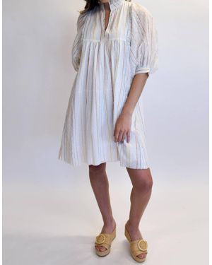 Never A Wallflower High Neck Midi Dress - Blue