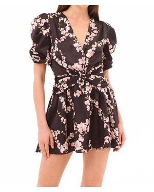 MISA Los Angles Narcissa Mini Dress - Black