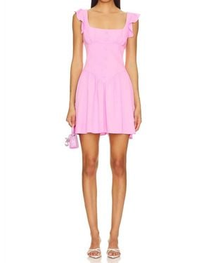 Amanda Uprichard Holland Dress - Pink