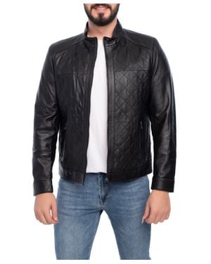 VELLAPAIS Leola Leather Jacket - Black