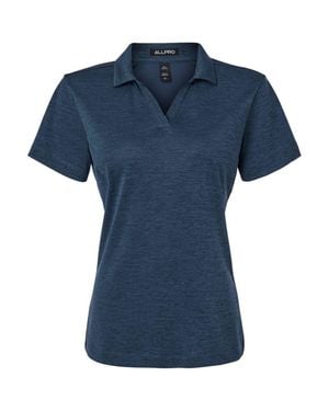 AllPro Performance Mlange Polo - Blue