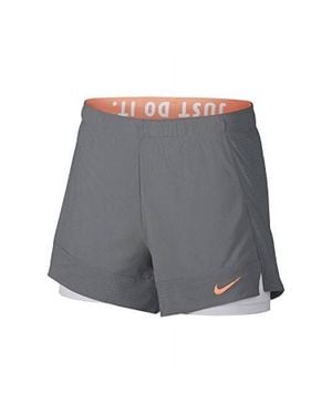 Nike Flex 2-In-1 Training Shorts - Gray