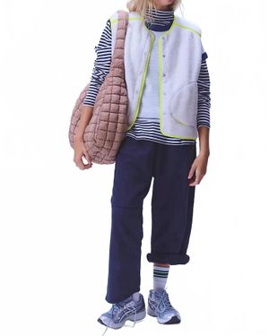 Fp Movement Keep It Cozy Fleece Vest - Blue