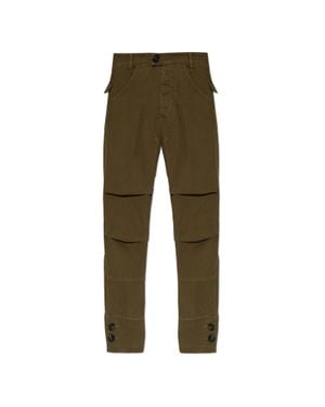 DSquared² Pants With Tapered Legs - Green