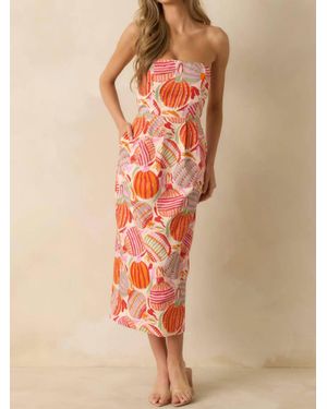 PROSPERINE® Ornament Dress - Orange