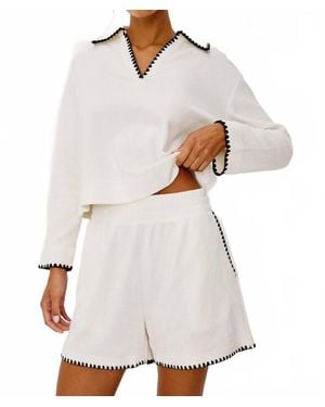 Rails Cati Top - White