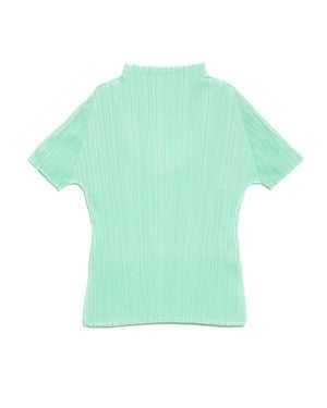 Issey Miyake Pleats Please Monthly Colors May Shirts - Green