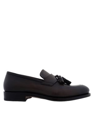 Ferragamo Ferragamo Delmo Gancini Ornament Mocassin - Black