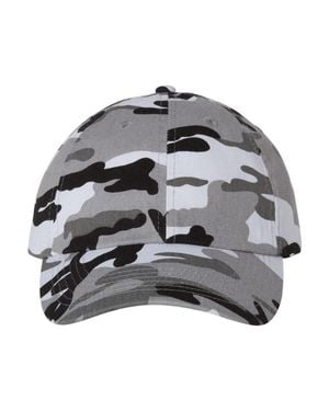 Valucap Adult Bio-Washed Classic Dads Cap - Gray