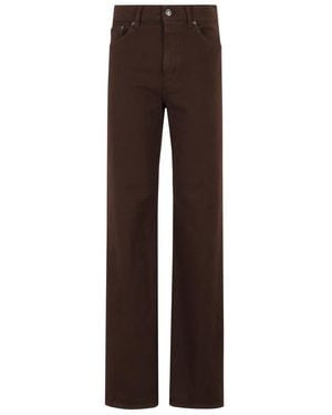 Dondup Amber Five-Pocket Pants - Brown