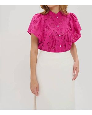 LeLe de Baltzac Steph Blouse - Pink