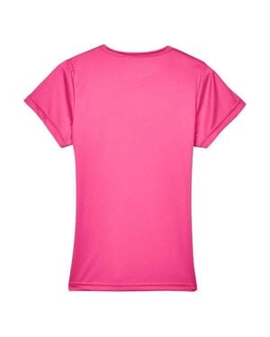 UltraClub Cool & Dry Sport Performance Interlock T-Shirt - Pink