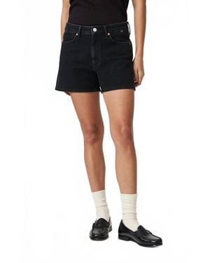 Mavi Heidi Denim Shorts - Black