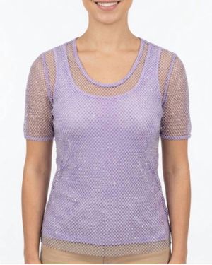 A.Z.I. Linda Luxe Top - Purple