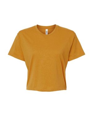 Next Level Ideal Crop Top - Yellow