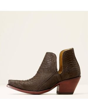 Ariat Dixon Python Western Boot - Brown