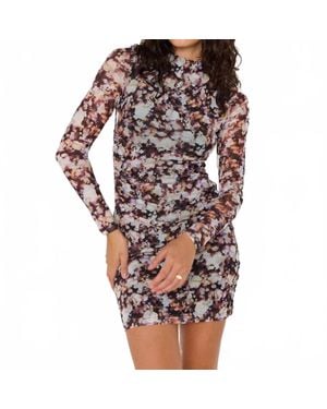 MINKPINK Audrey Mini Dress - Brown