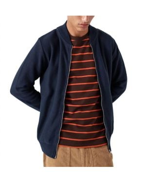 Far Afield Essa Zipped Cardigan - Blue