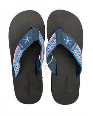 Tidewater Flip Flop Sandals - Black