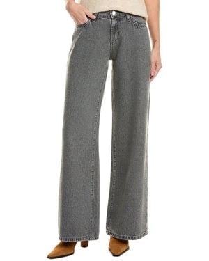 Joe's Jeans Low Rise Wide Leg Crystal Jean - Gray