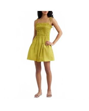 Cleobella Malika Mini Dress - Yellow