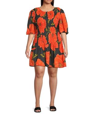 Never Fully Dressed Poppy Mini Nara Dress - Red