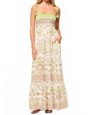 MISA Los Angles Katie Maxi Dress - Metallic